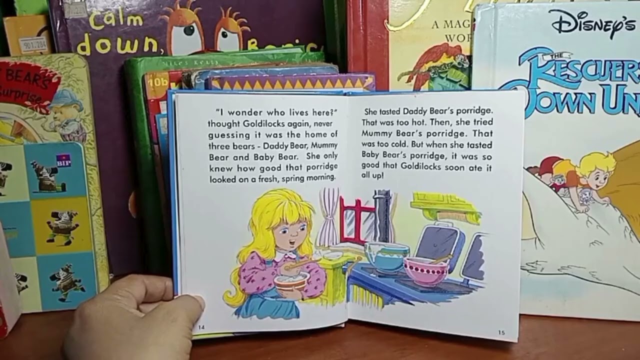 The story of Goldilocks and the three bears#67