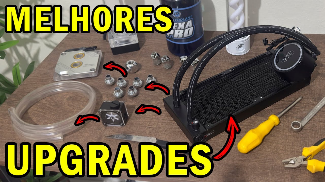 AS 5 MELHORES MODIFICAÇÕES e UPGRADES para WATER COOLER SELADO