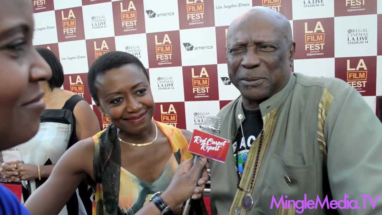 Barbara Eve Harris, Louis Gosset Jr at Middle of Nowhere Red Carpet Los Angeles Film Festival