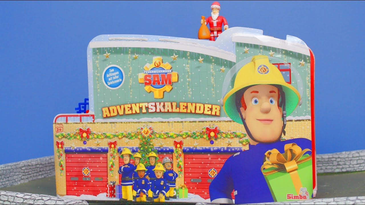 Feuerwehrmann Sam: Neue Adventskalender f&uuml;r Kinder & Weihnachten