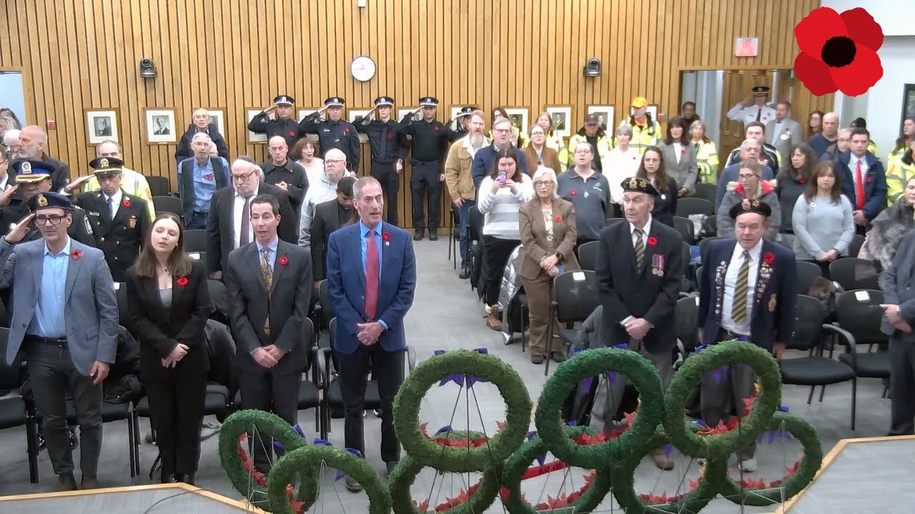 Cérémonie du jour du Souvenir 2025 • Remembrance Day Ceremony 2025