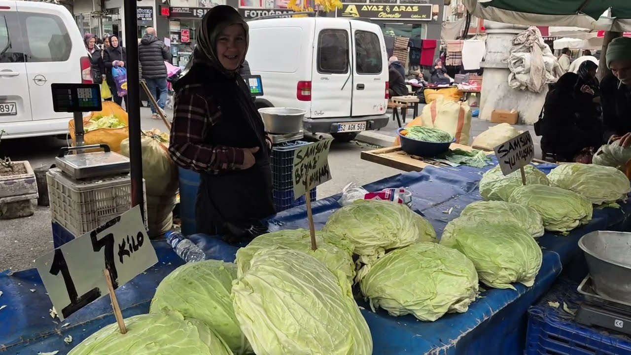 ORDU PAZARI BUGÜN BİR BAŞKAYDI