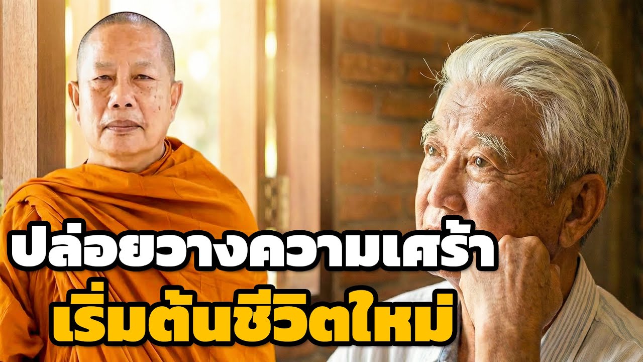 ปล่อยวางความเศร้าเพื่อเริ่มต้นชีวิตใหม่.. ธรรมะคลายทุกข์ พระมหาบุญช่วย ปัญญาวชิโร