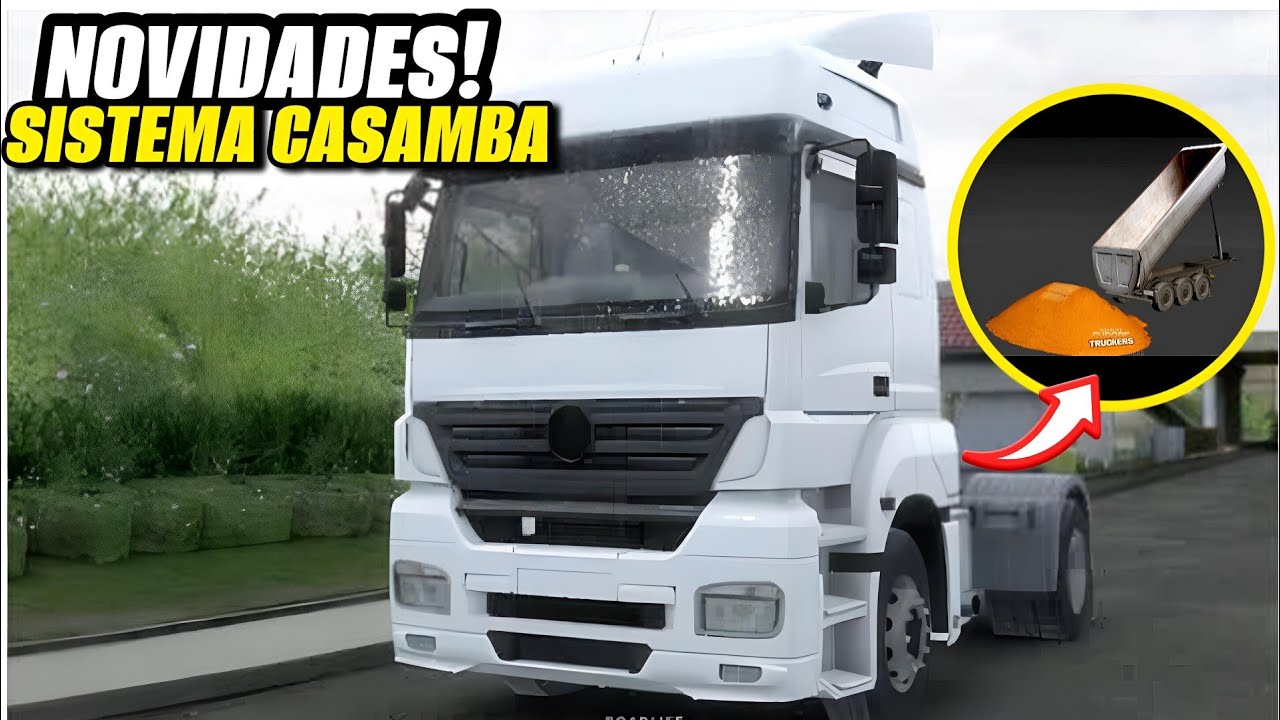 ROADLIFE EUROPE TRUCKERS- NOVO JOGO DE CAMINHÃO SISTEMA CASAMBA!