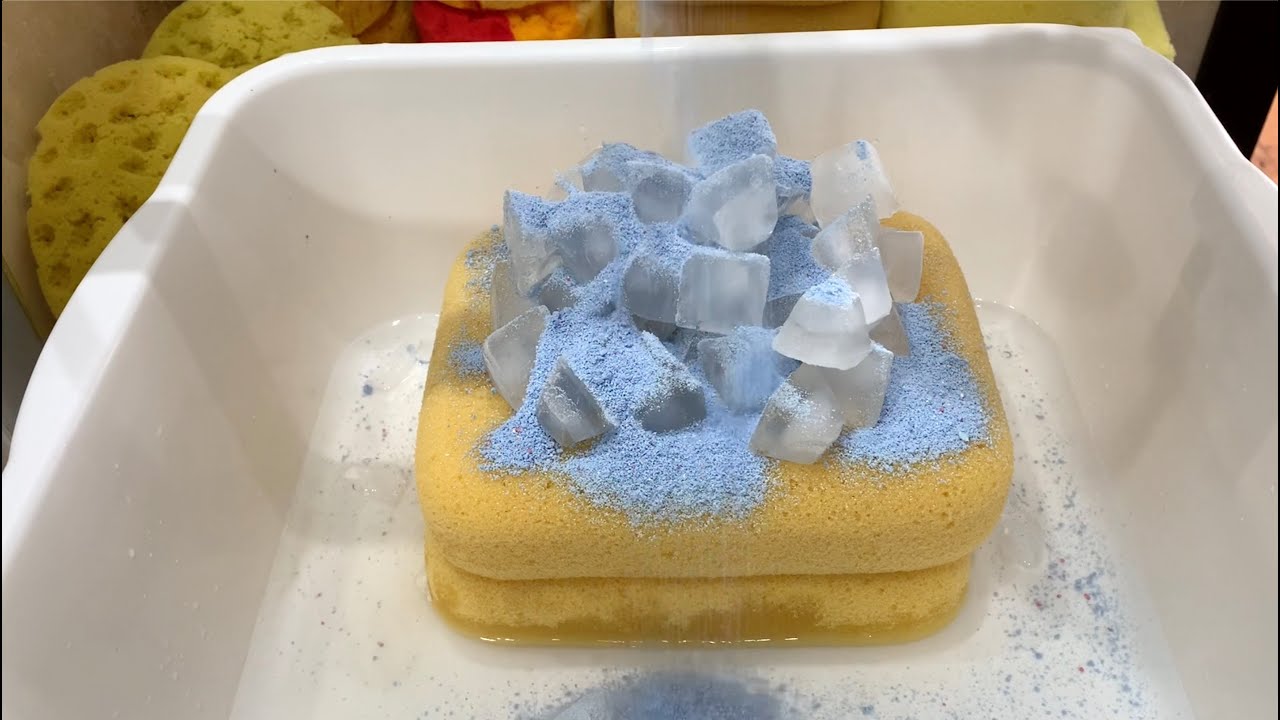 🧜‍♀️🧊 ✨ ARIEL + ICE ✨🧊🧜‍♀️  - sponge ASMR