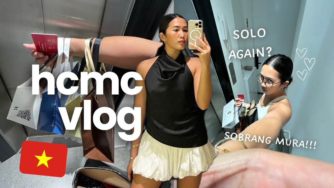 Solo Travel in Ho Chi Minh City 🇻🇳 Shopping, Local Market Finds & Travel Tips