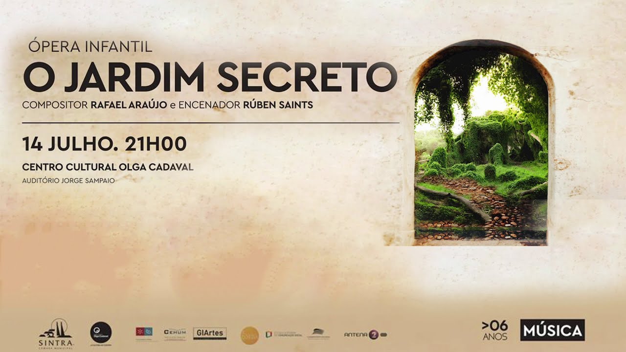 O Jardim Secreto - ópera infantil portuguesa - registado em 14 julho de 2023 no centro Olga Cadaval