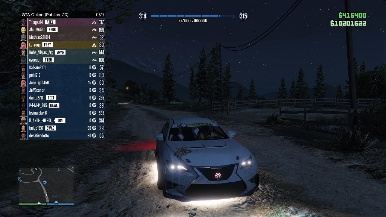 GTA5 sessão pública