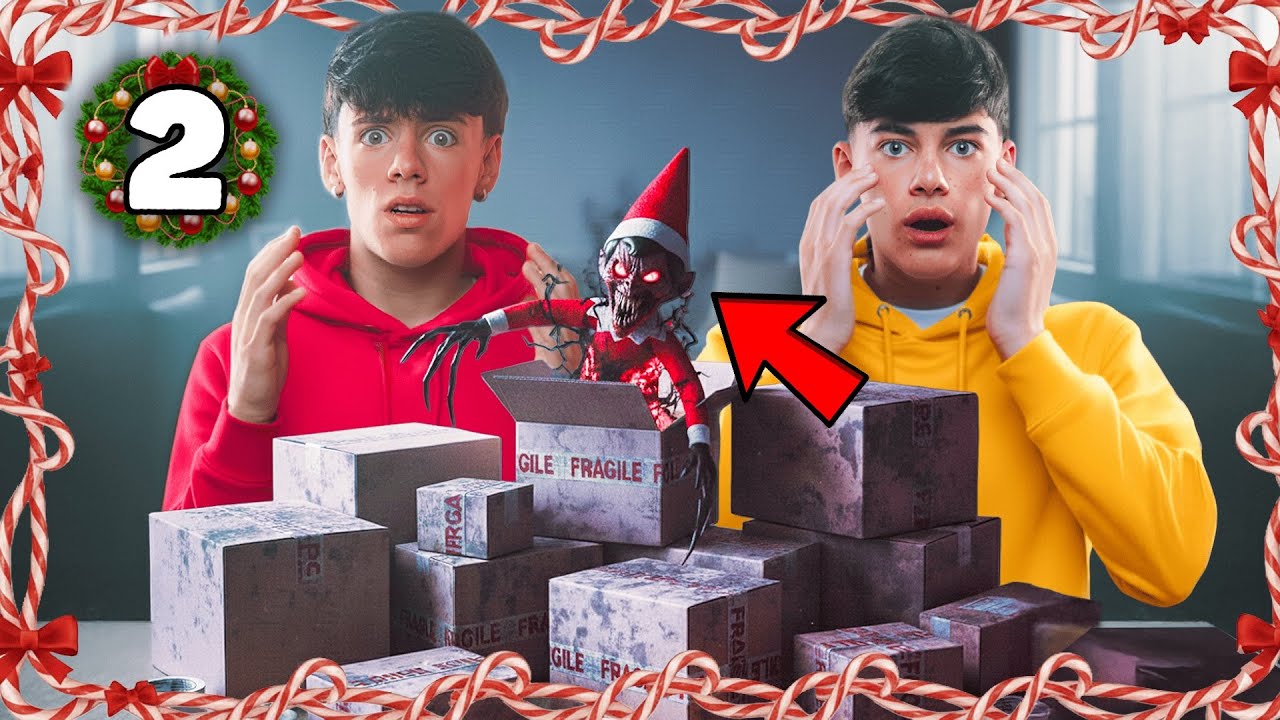 📦 APRIAMO 15KG DI PACCHI SMARRITI E FINISCE MALE! *ELFO MALEDETTO* 😰  #Vlogmas #2