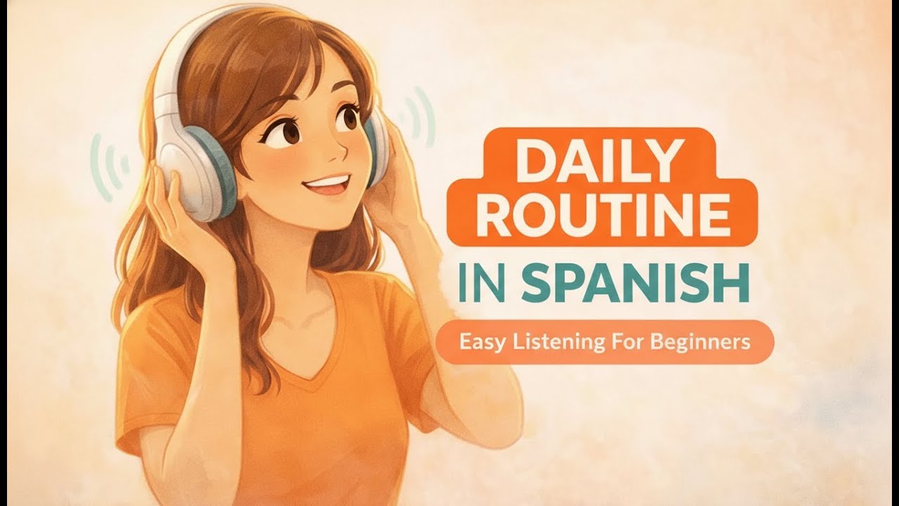 Daily Routine in Spanish | Easy Listening Practice for Beginners