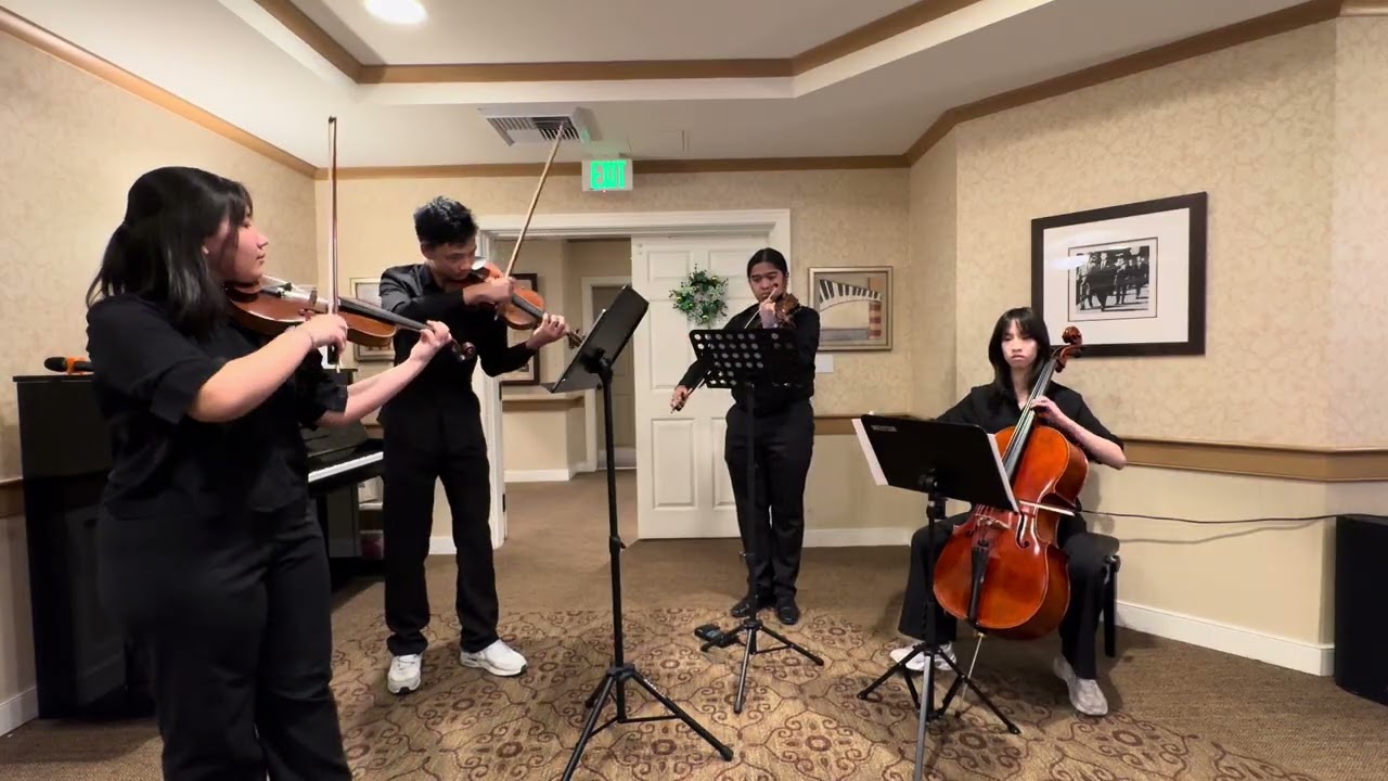 Dvorak Quartet No. 12 - Aimi Siejak, Chengye Li, Xavier Semiem, Meredith Liu