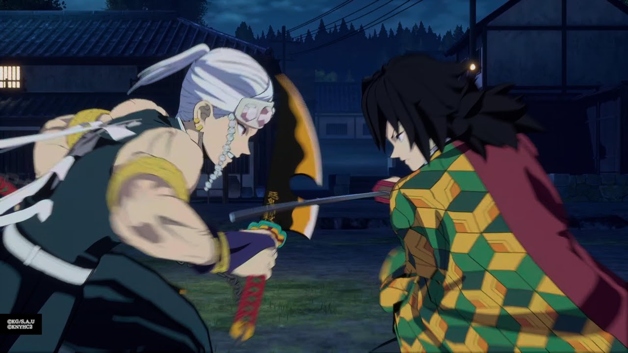 🔥 宇髄天元 VS 冨岡義勇 激闘！- 鬼滅の刃 ヒノカミ血風譚2 🔥