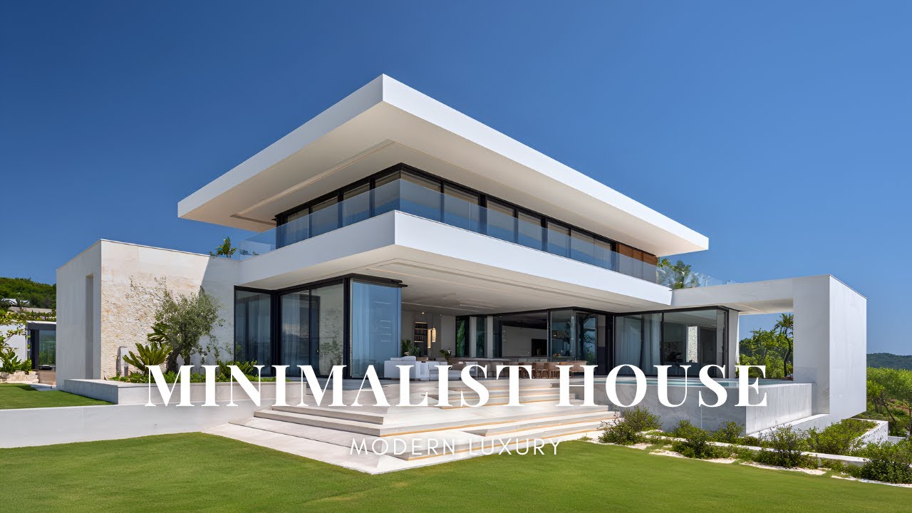 The Essence of Modern Luxury: Elegant Minimalist House Concepts