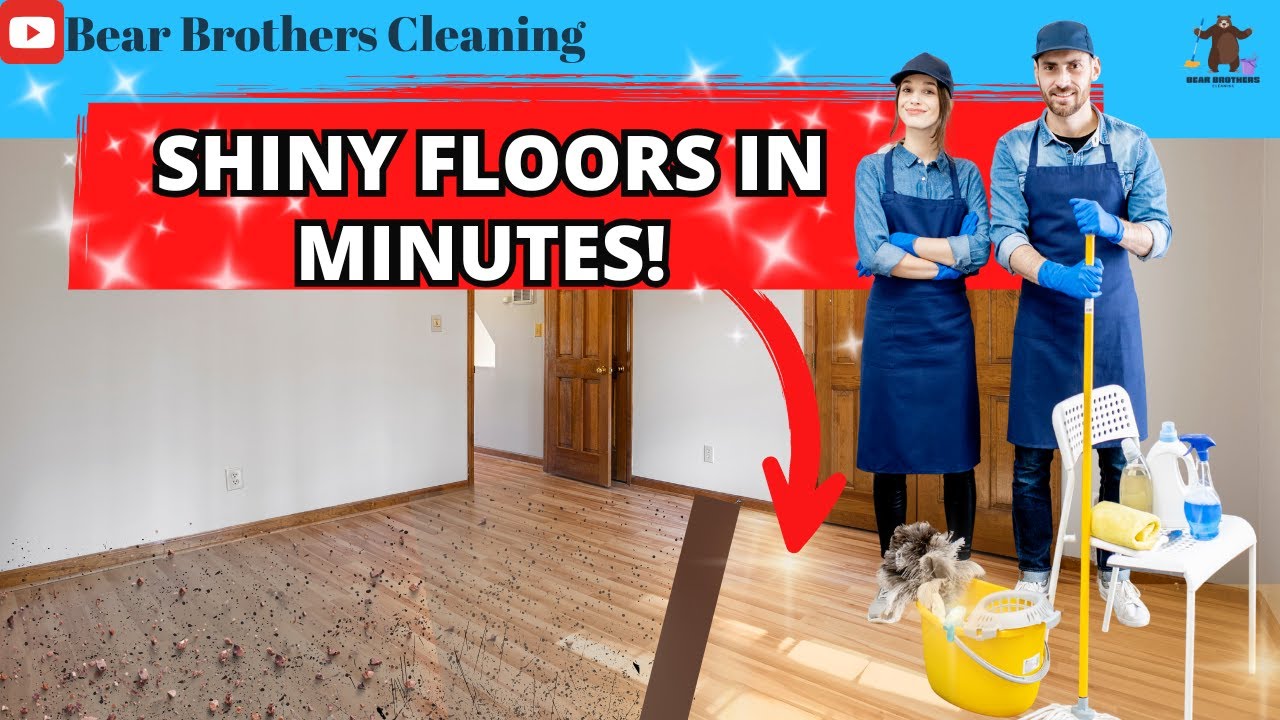 How to Clean Wood Floors (No Equipment Needed!)