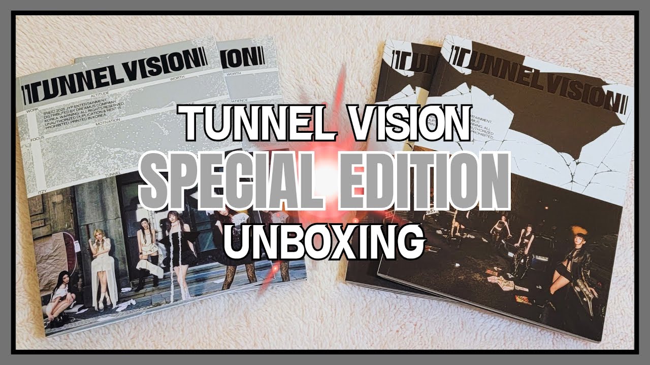 Unboxing ITZY (있지) TUNNEL VISION [Special Edition A & B Versions]