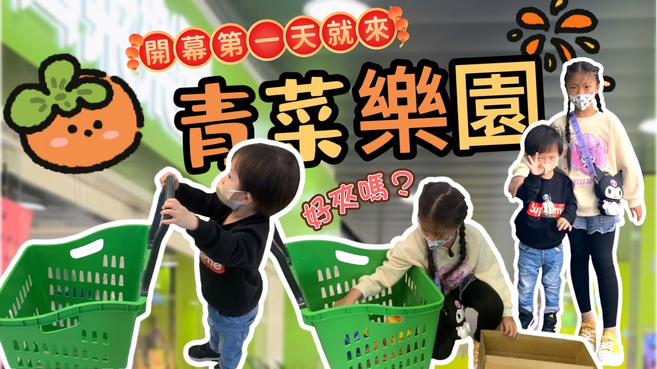 青菜樂園開幕第一天就朝聖！剛開幕都比較好夾？【曾曾家】