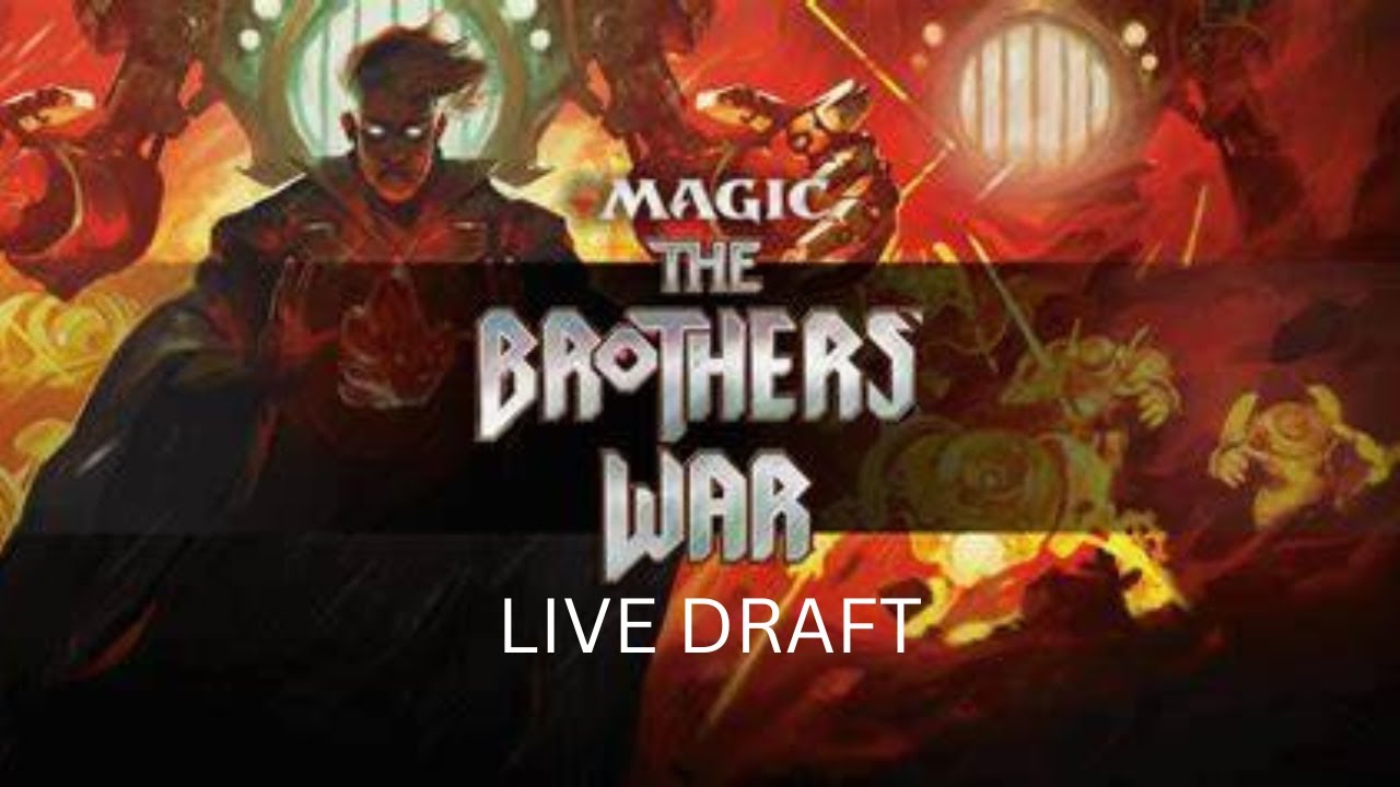 LIVE BROTHERS WAR DRAFT!!! #mtga #mtg #mtgarena #live #livedraft #mtgdraft