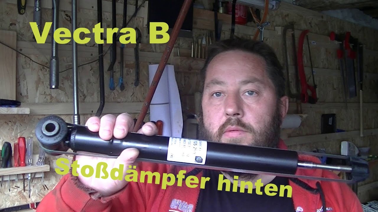 Opel Vectra B Stoßdämpfer hinten wechsen Reparatur