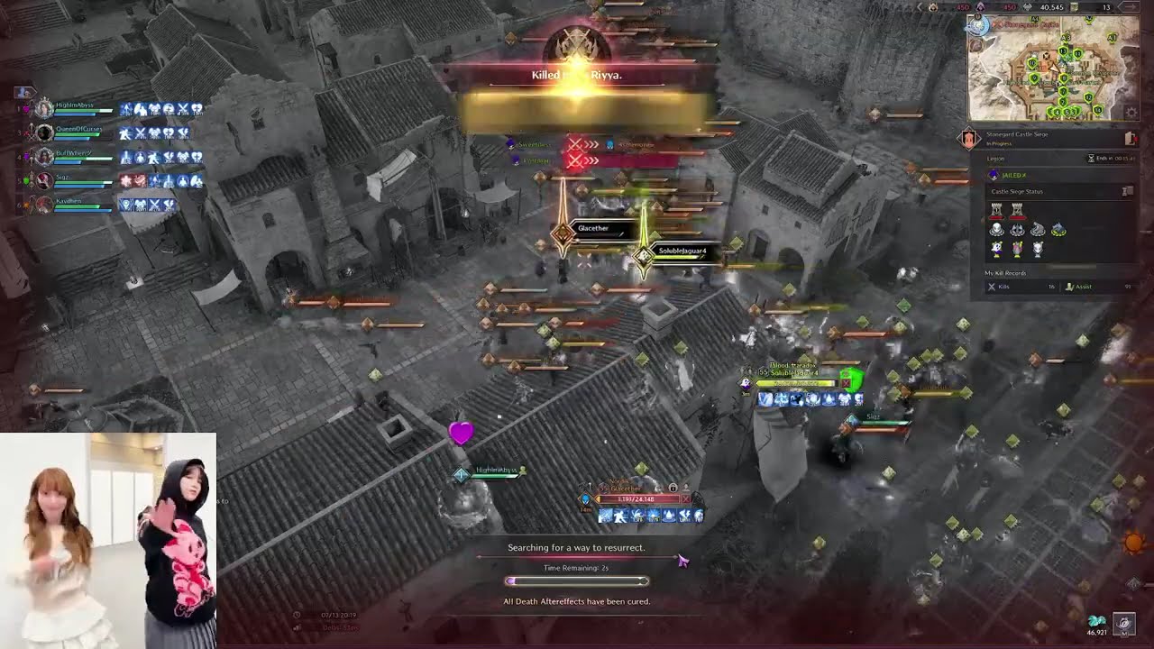 Siege - 6.8k Adrenaline Jailed Spellblade - #throneandliberty #gaming #pvp