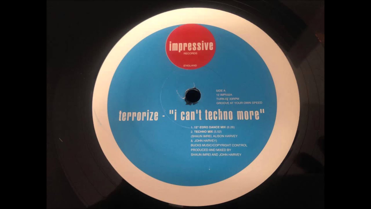 Terrorize - I Can't Techno More