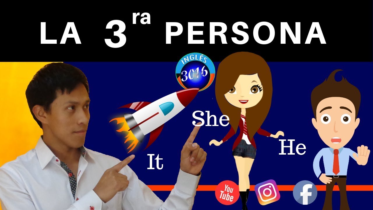 Reglas de la tercera persona del singular en presente simple en inglés 🐶👨‍💼💁