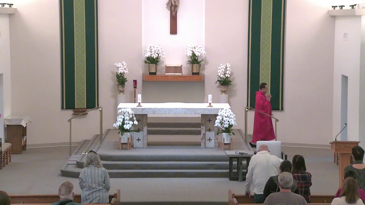 Mass at St. Joseph Catholic Church