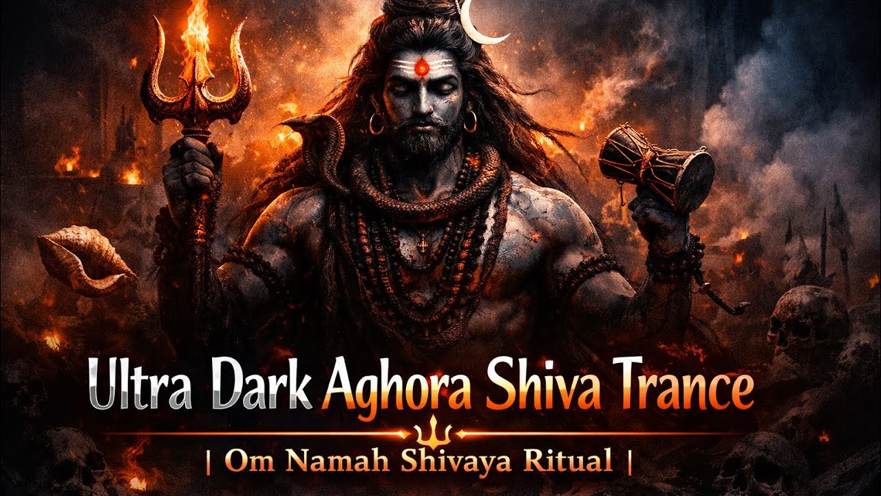 Ultra Dark Aghora Shiva Trance 🔱 | Om Namah Shivaya Ritual | Trendy Isai 🎵 