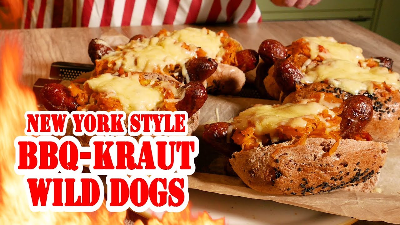BBQ Kraut Wild Dogs New York Style - BBQ Grill Rezept Video - Die Grillshow 280