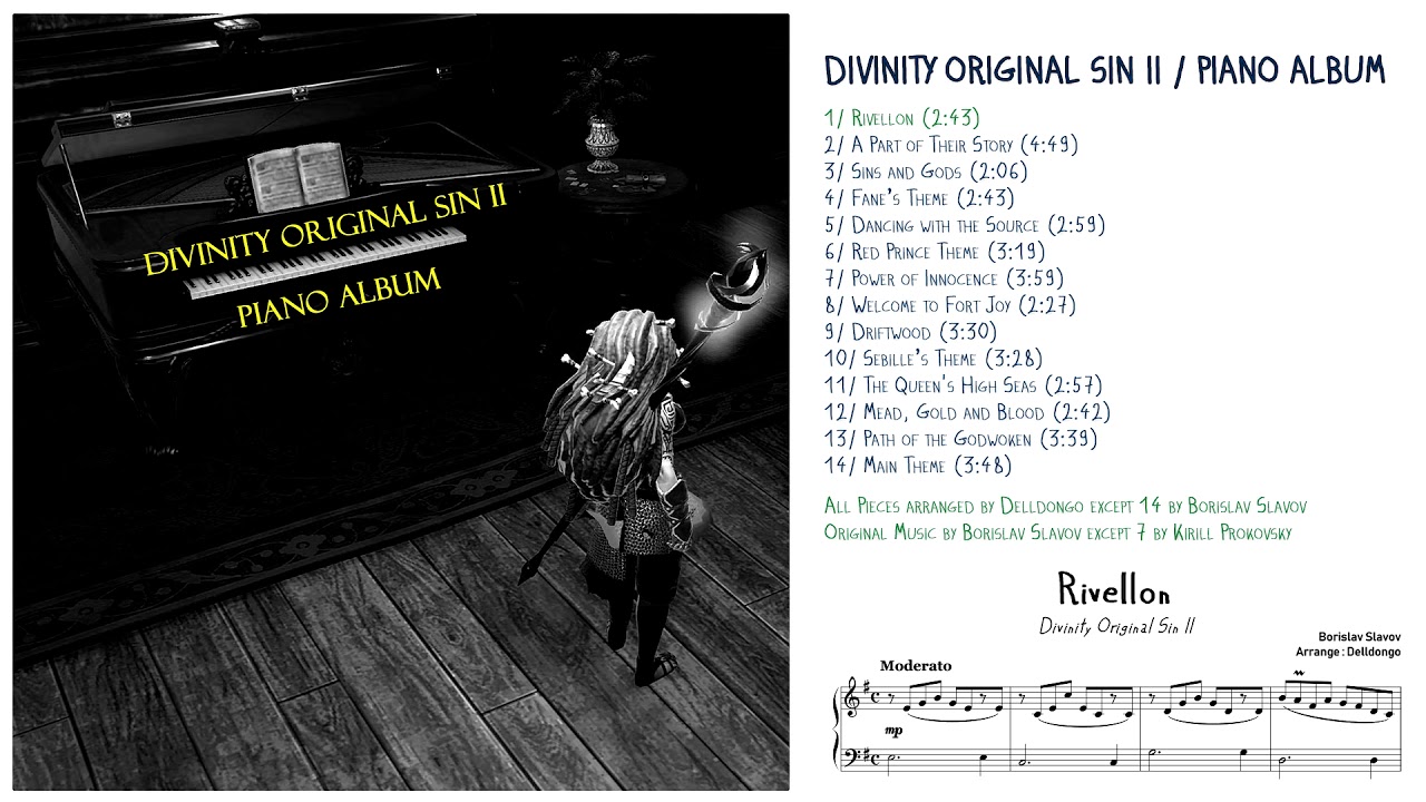 Divinity Original Sin II / Piano Album - Rivellon