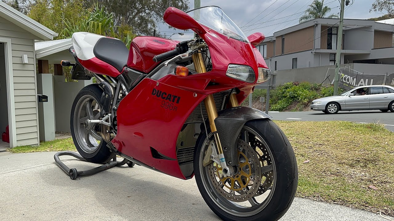 DUCATI 996R - Termignoni Idle & Rev Warmup