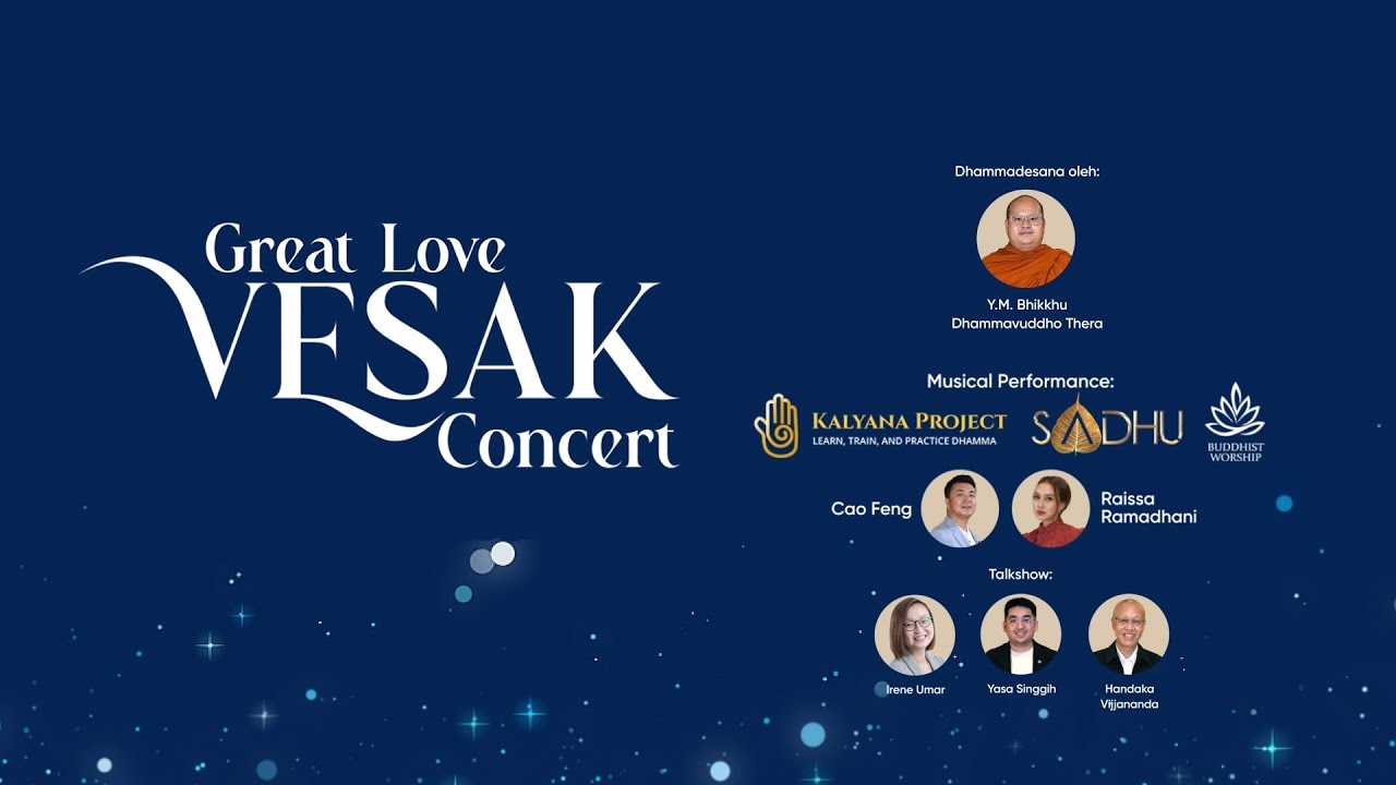 Kolaborasi Lagu Buddhist dan Sharing Inspiratif di Konser Waisak