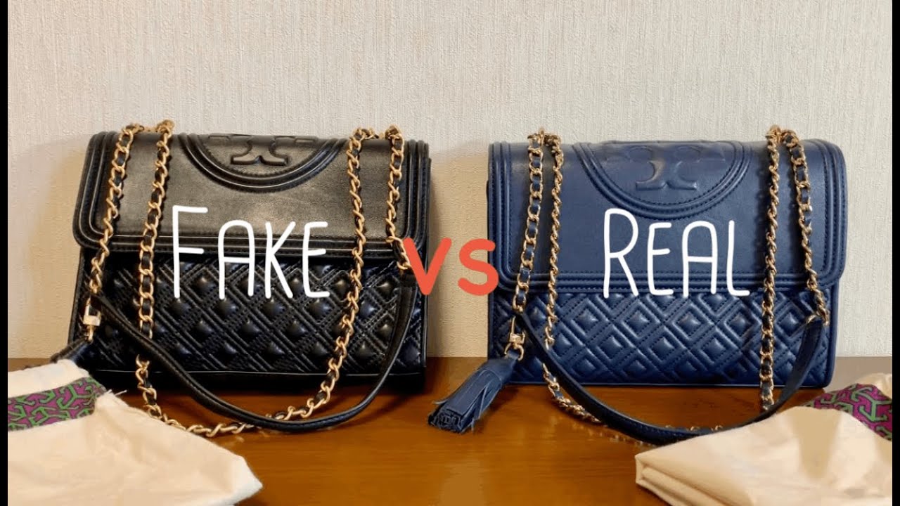 【FAKE vs REAL】Tory Burch Fleming Bag⭐偽物 vs 本物 トリーバーチ フレミング