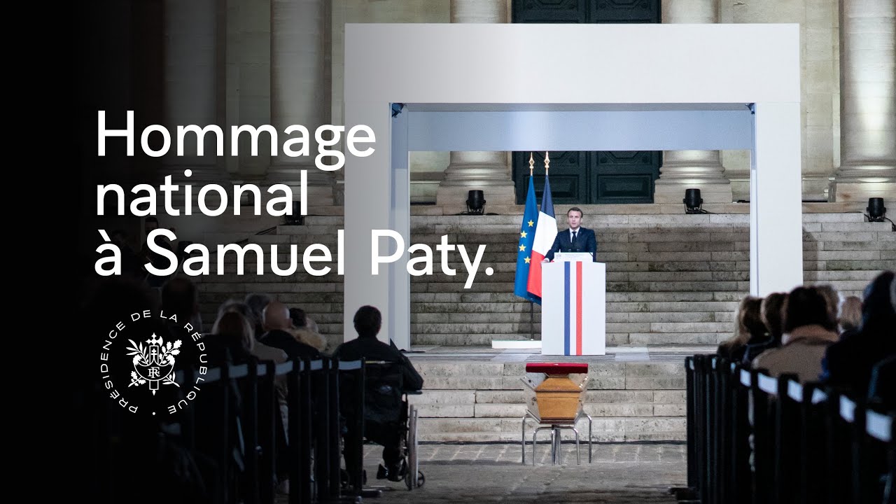Hommage national à Samuel Paty
