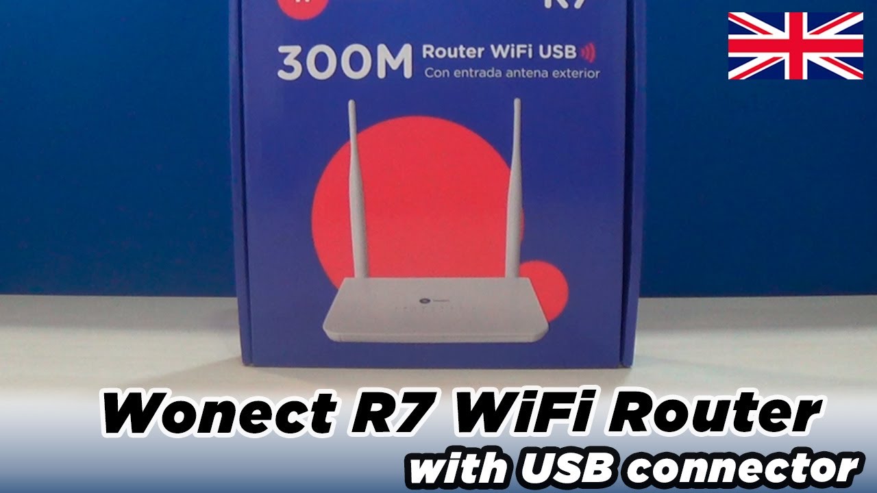 🔻 R7 Router WiFi Wonect 5Ghz & 2.4 Ghz WiFi compatible with outdoor antennas for long range repeater