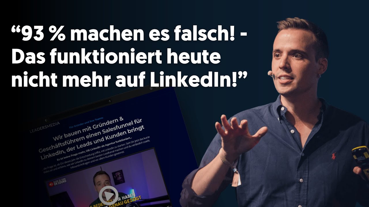 LinkedIn Funnel, KI Content & Reichweite: Das funktioniert wirklich – @Robert Heineke Interview