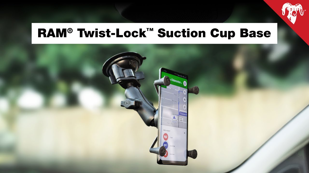 RAM&reg; Twist-Lock&trade; Suction Cup Base with B Size Ball