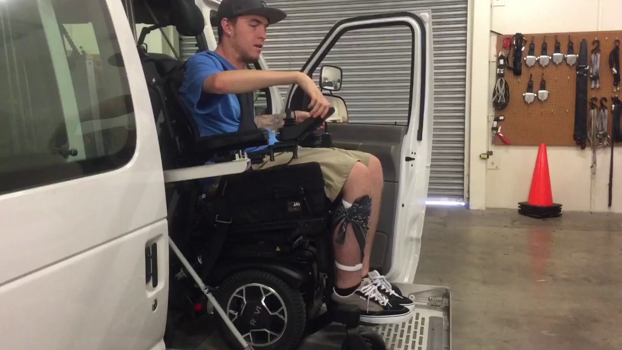 Paralyzed Quad Drive's For The First Time!!!