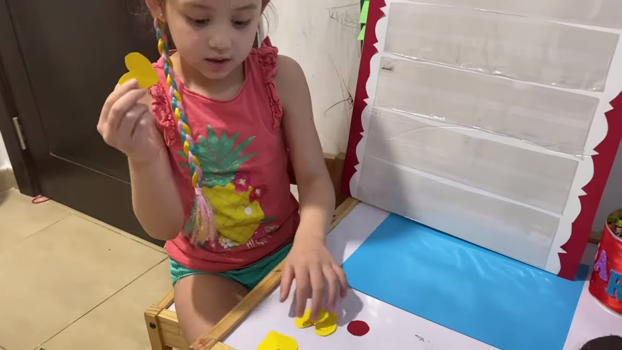 Pocket chart board  | needs and wants presentation |DIY kids art craft and flash card Ariana