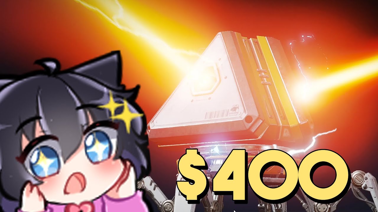 a viewer donated until I got the HEIRLOOM in Apex legends!!!