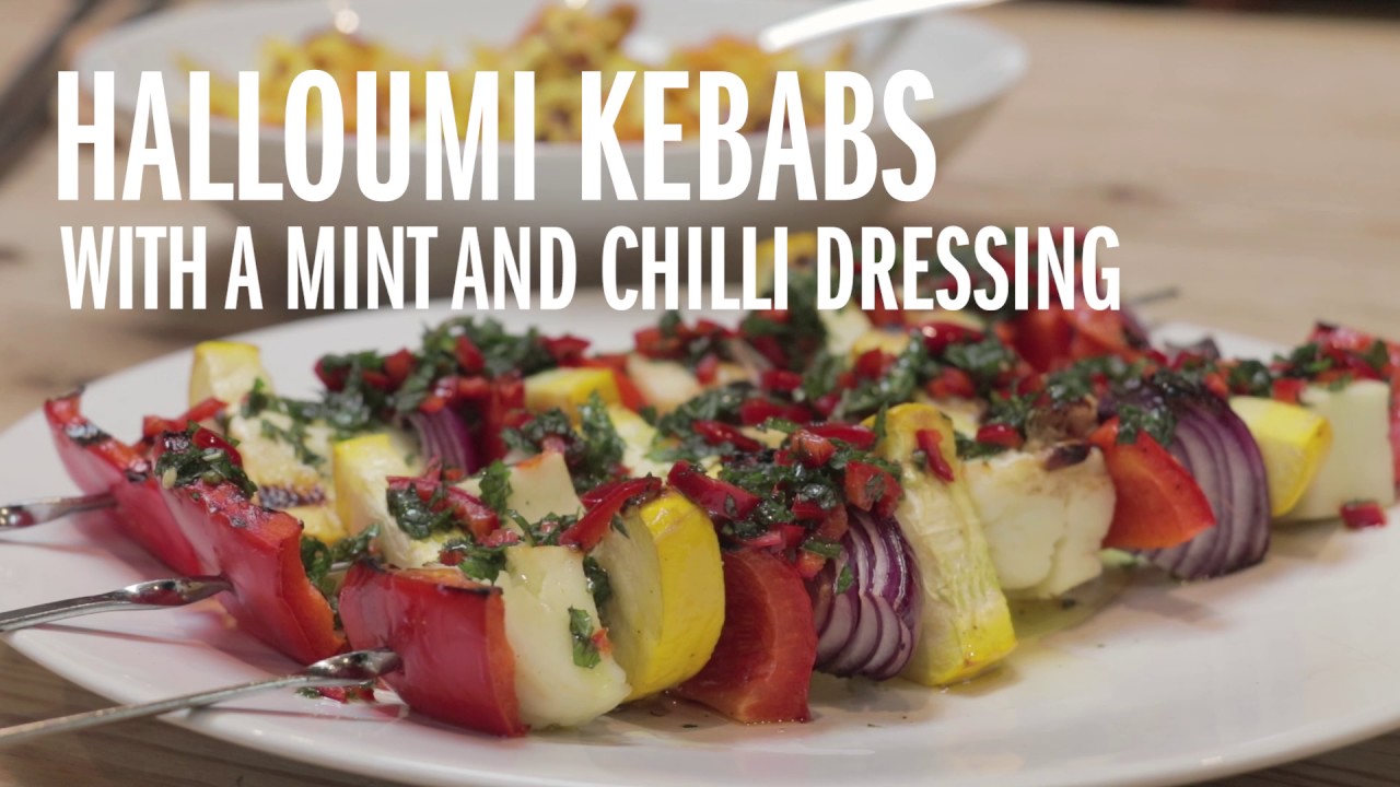 Halloumi Kebabs Recipe from The Cheshire Smokehouse