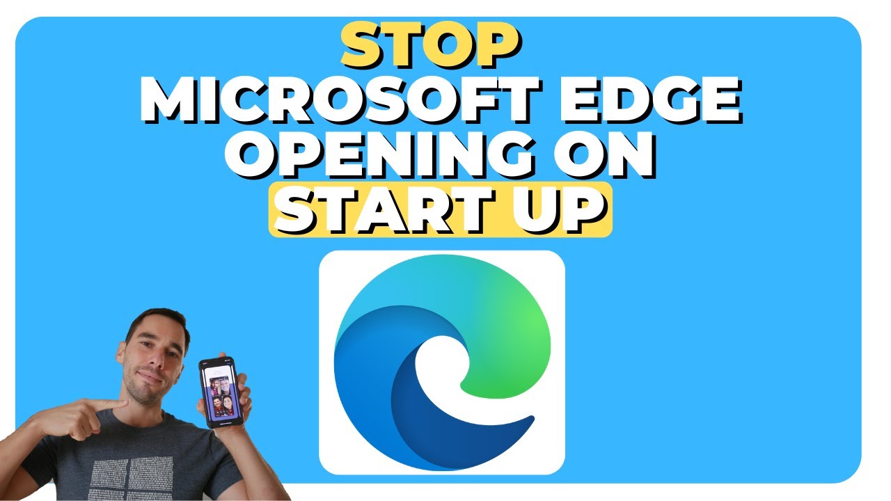 Как остановить автоматическое открытие Microsoft Edge