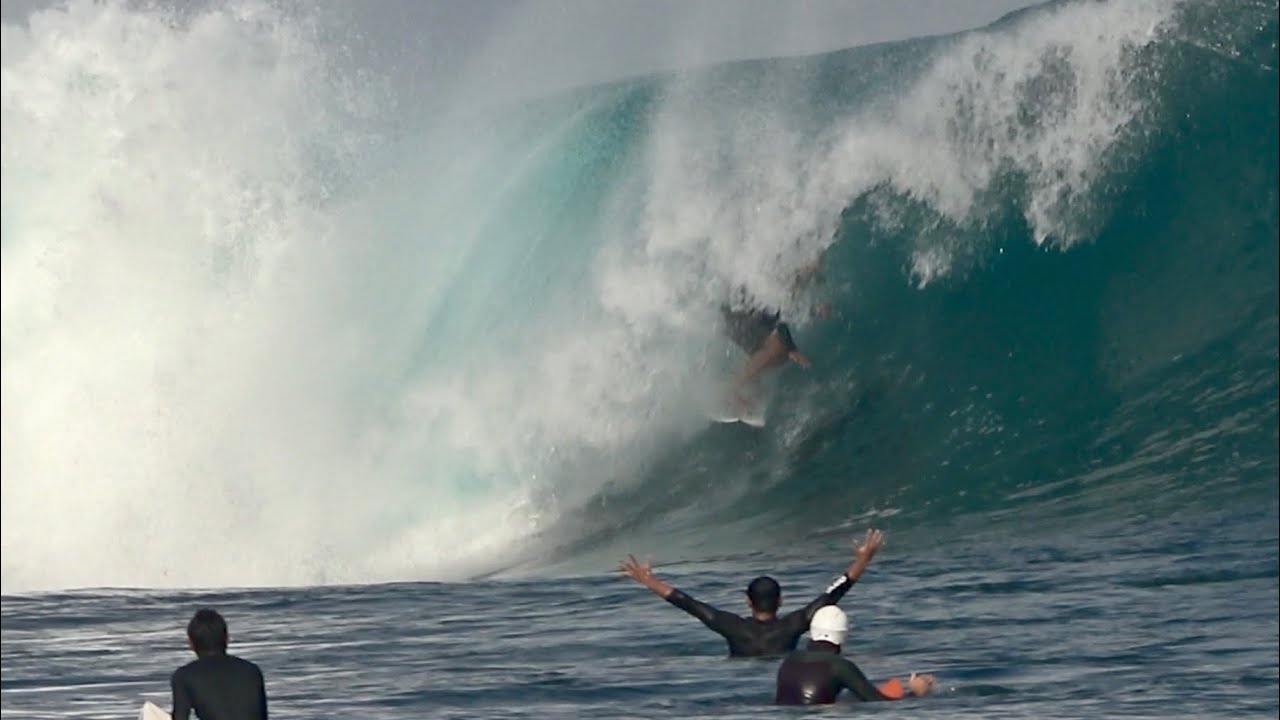 DESERT POINT: INFINITE Perfection in Indonesia (Over a sharp reef)