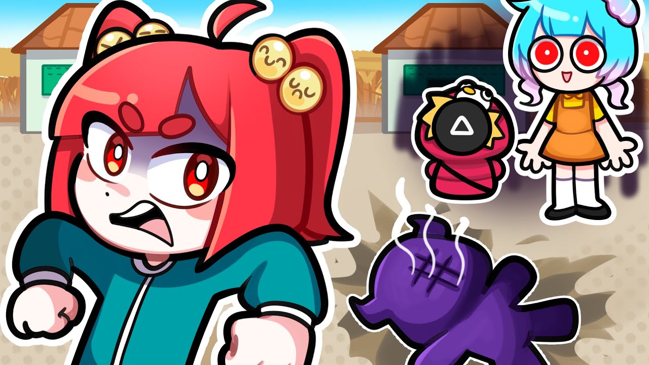 Turma da Batatinha FOI PARAR no ROUND 6 do Roblox!