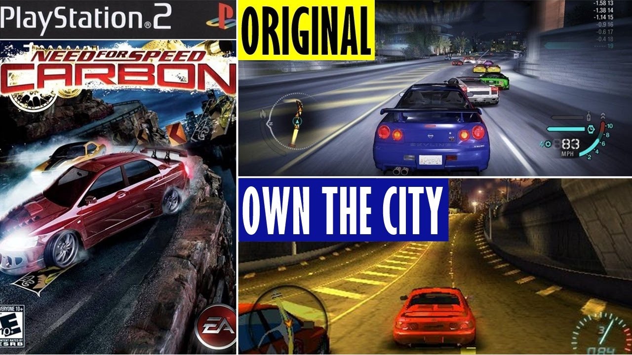 AS DIFERENÇAS DO NFS CARBON (original / Own the City)