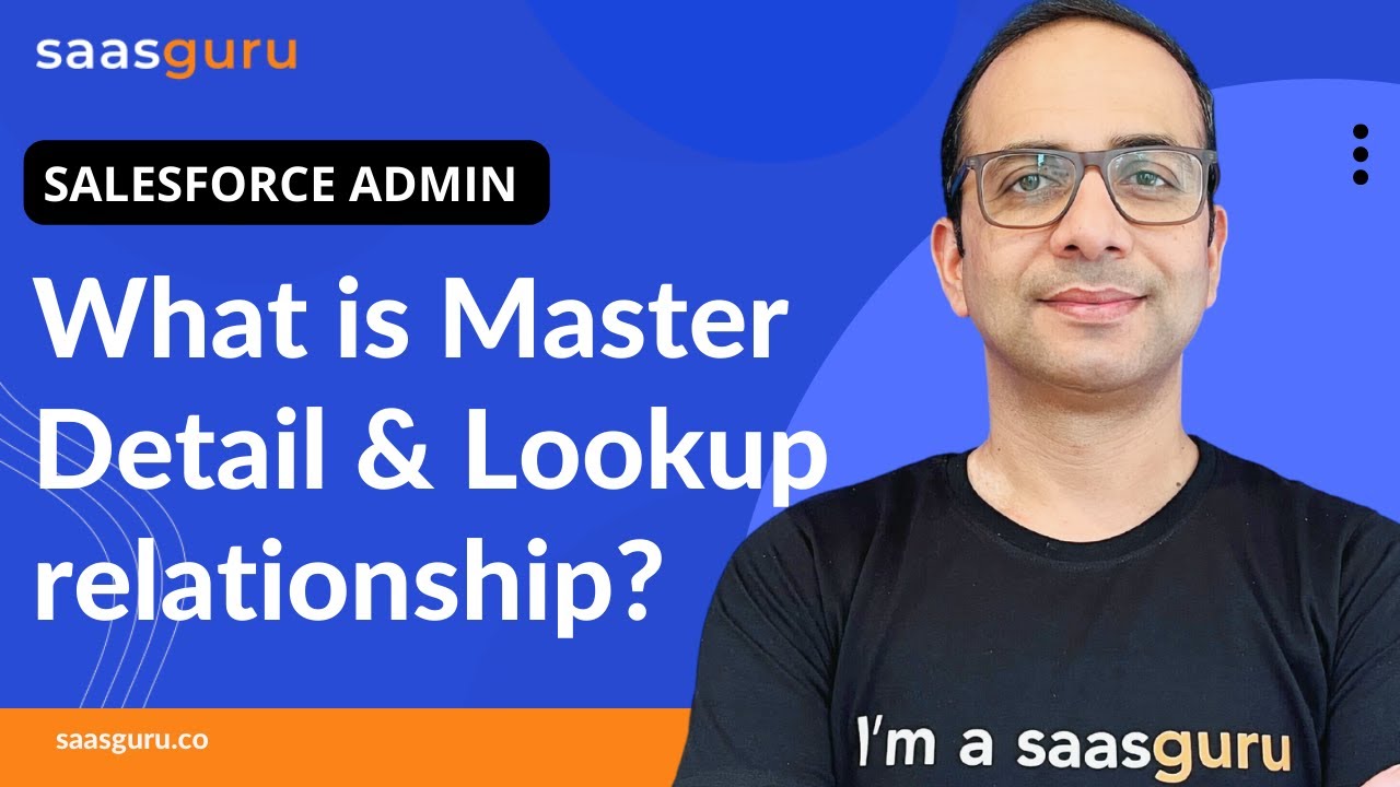 What is Master Detail & Lookup relationship in Salesforce? | saasguru