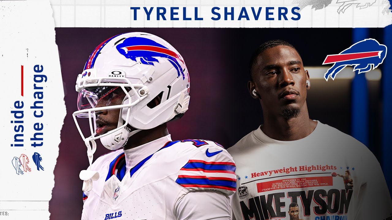 Tyrell Shavers Talks Path To The NFL, Baseball And More! | Inside the Charge | Buffalo Bills