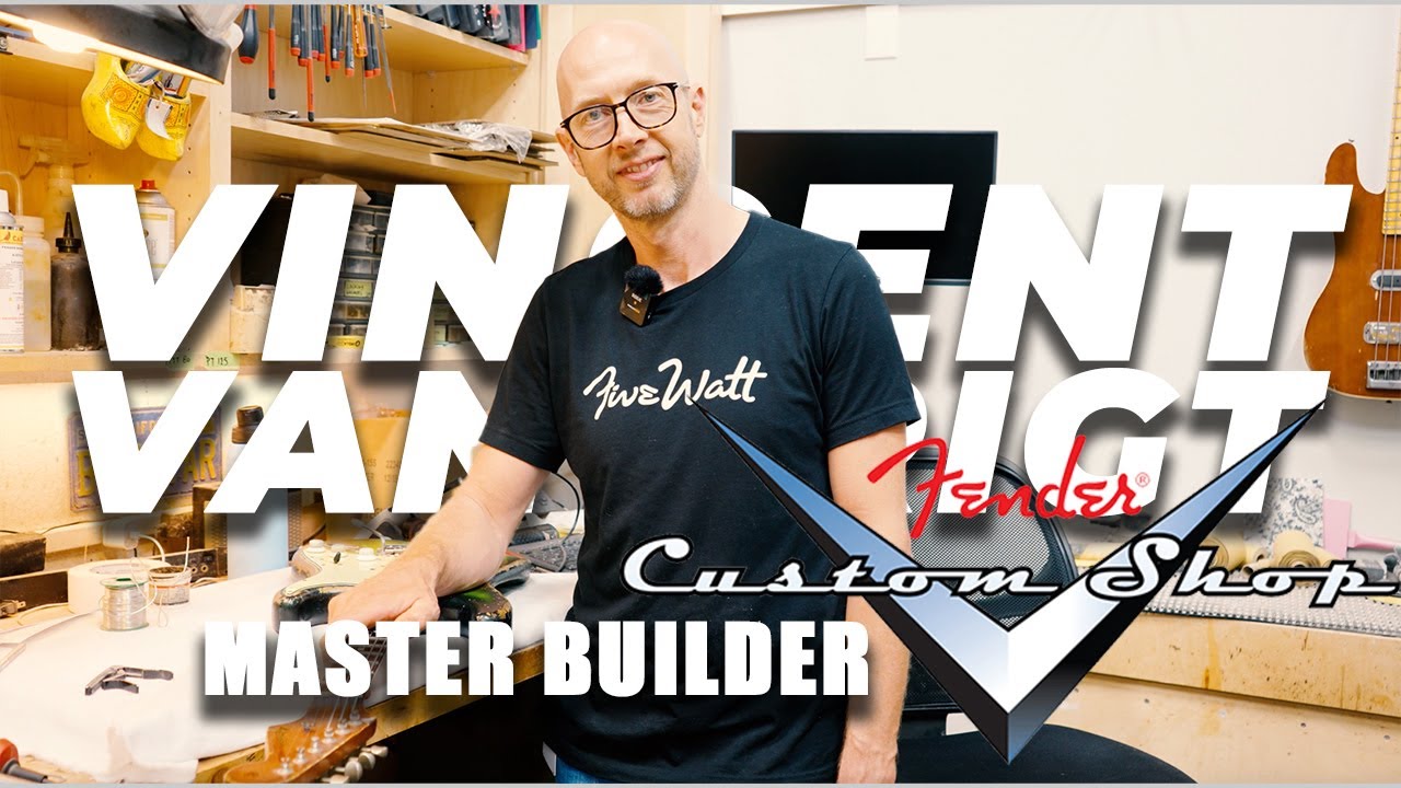 Exclusive Interview: Meet Master Builder Vincent Van Trigt Fender Custom Shop