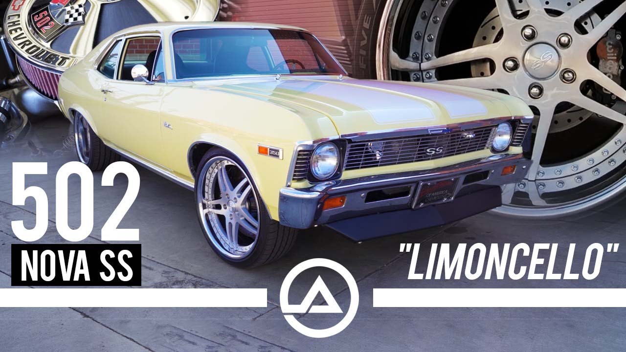 Маслкары Donnie's 700HP 502 Big Block '69 Chevy Nova SS Hood