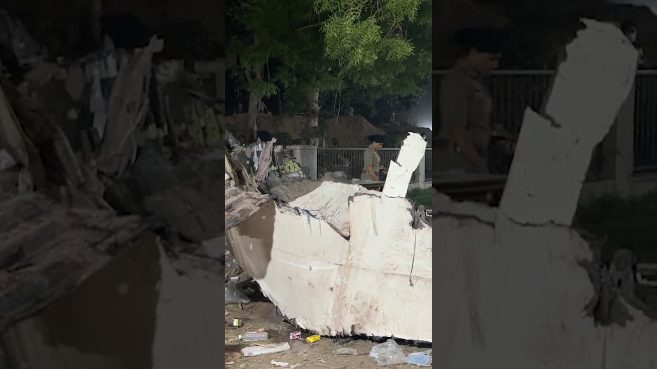 Scenes From Air India Boeing 787 Crash