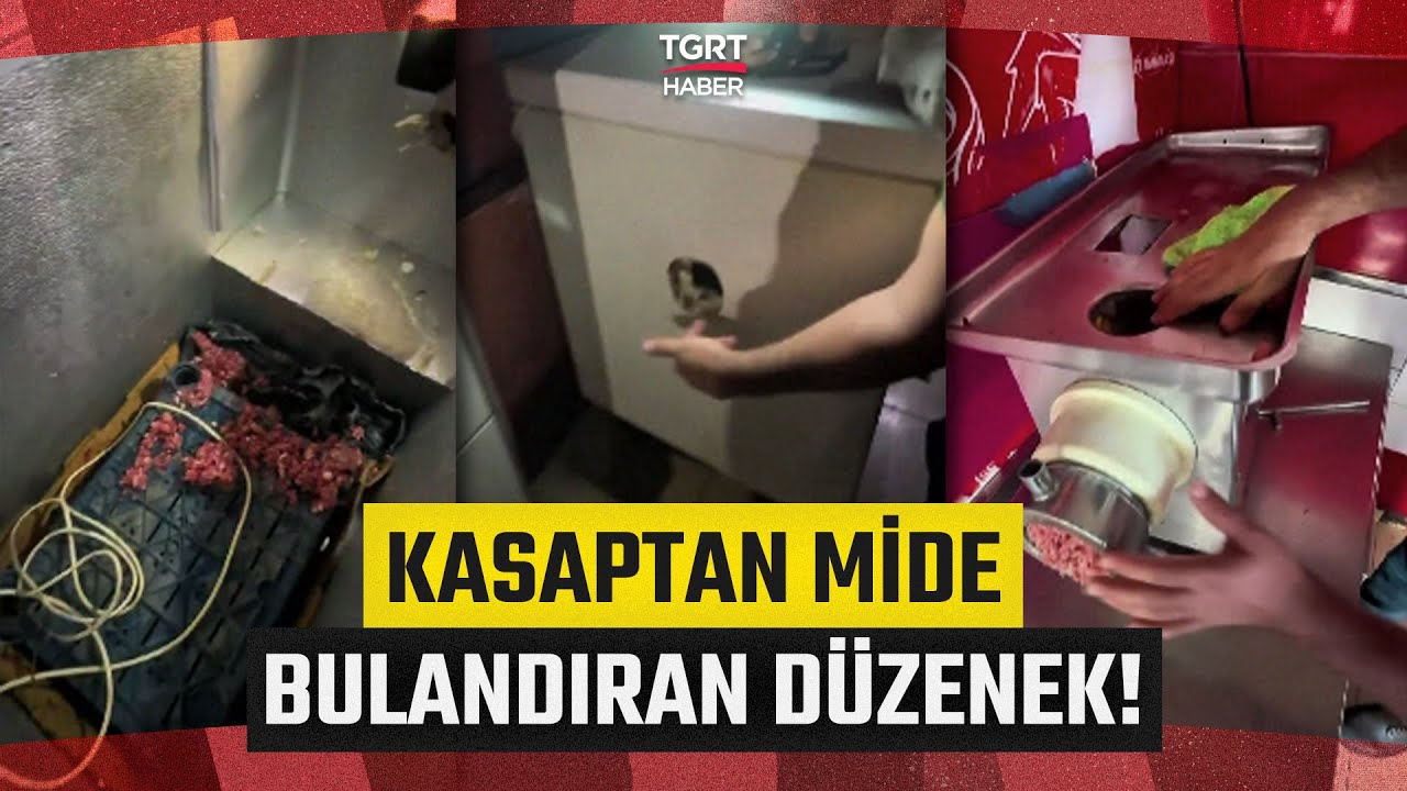 Kasaptaki 'Kıyma Düzeneği' Şoke Etti! Temiz Eti Alıp Bozuk Kıyma Satmışlar - TGRT Haber